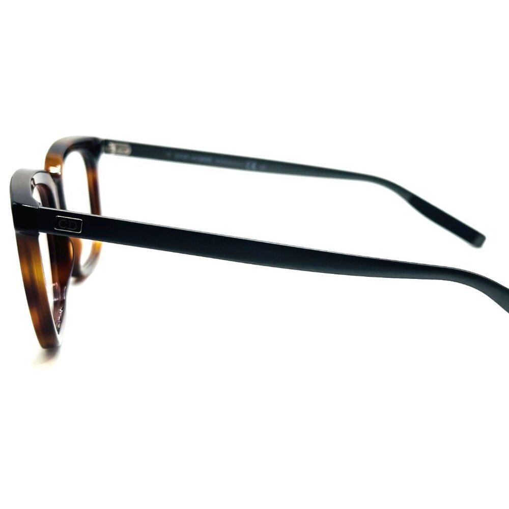 NEW DIOR BLACKTIE216 8E2 Havana/Mt Dk Ruthenium Eyeglasses 54mm 19 150 - Picture 5 of 9